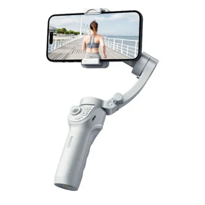 Stabilisateur Gimbal 3 Axes Yesido pour Smartphone – Suivi AI, Lumière LED, Anti-Secousse